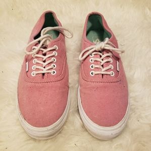 Pink and Green Vans